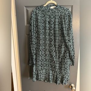 Tory Burch Silk long sleeve knee length dress